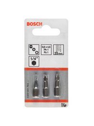 Set capete de şurubelniţă extra dure (PZ), 3 buc. ― BOSCH STORE - Magazin Online