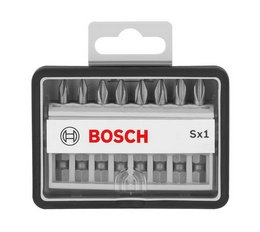 Set Robust Line Sx de capete de şurubelniţă extra dur, 8 buc. ― BOSCH STORE - Magazin Online