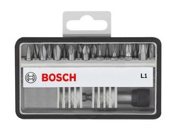 Set Robust Line L de capete de şurubelniţă extra dur, 18+1 buc. ― BOSCH STORE - Magazin Online