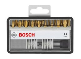 Set Robust Line L de capete de şurubelniţă Max Grip, 18+1 buc. ― BOSCH STORE - Magazin Online