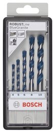 Set Robust Line de burghie pentru beton Blue Granite, 5 buc. ― BOSCH STORE - Magazin Online