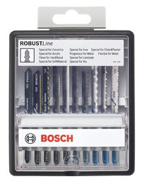 Set Robust Line de pânze pentru ferăstrău vertical Top Expert, sistem de prindere în T, 10 buc. ― BOSCH STORE - Magazin Online