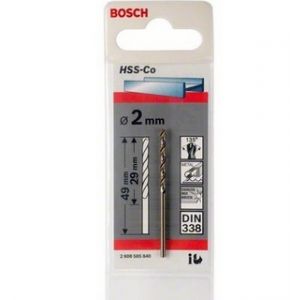 Burghie pentru metal HSS-Co Standardline, DIN 338 Ø3 mm ― BOSCH STORE - Magazin Online