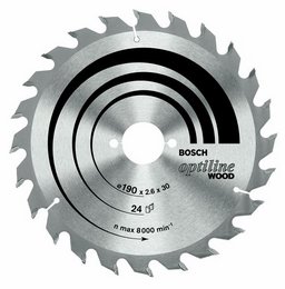 Panza de ferastrau circular Optiline Wood,190X30MM Z24