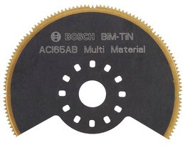 Panza de ferastrau segmentata BIM-TiN ACI 65 AB Multi Material ― BOSCH STORE - Magazin Online