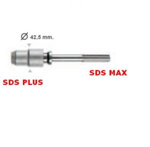 Adaptor SDS MAX(masina) la SDS PLUS(burghiu)