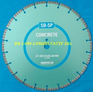 Disc Diamantat pentru BETON ARMAT,taiere uscata,D=450mm,SANKYO,PROMO